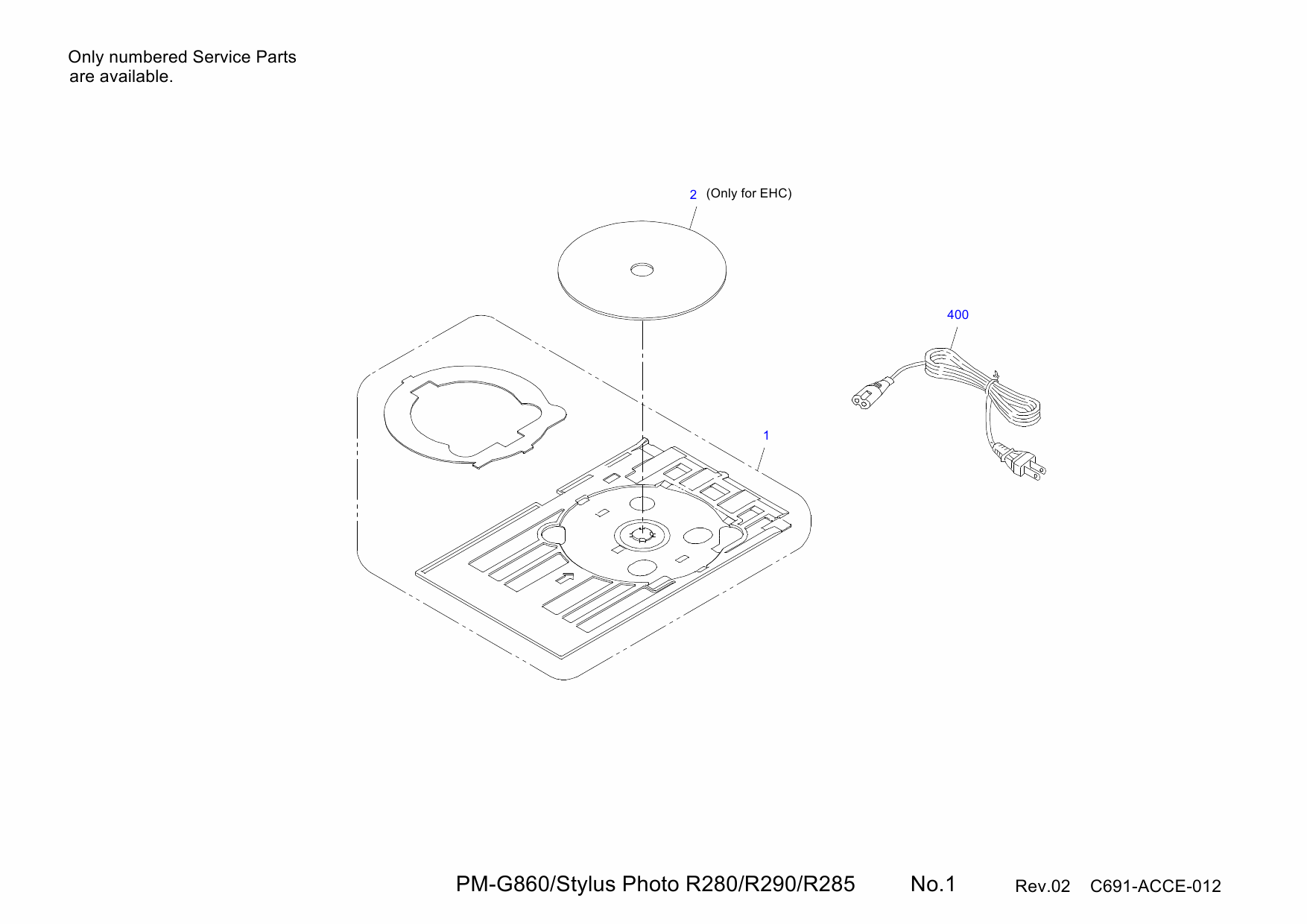 EPSON StylusPhoto R280 R285 R290 Parts Manual-4